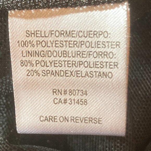 BCBGMaxAzria SZ 6 Black halter style cocktail dress party formal prom sexy 80s - Picture 10 of 12